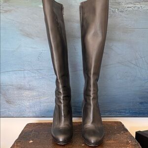 Christian Louboutin Black Over the Knee Boots